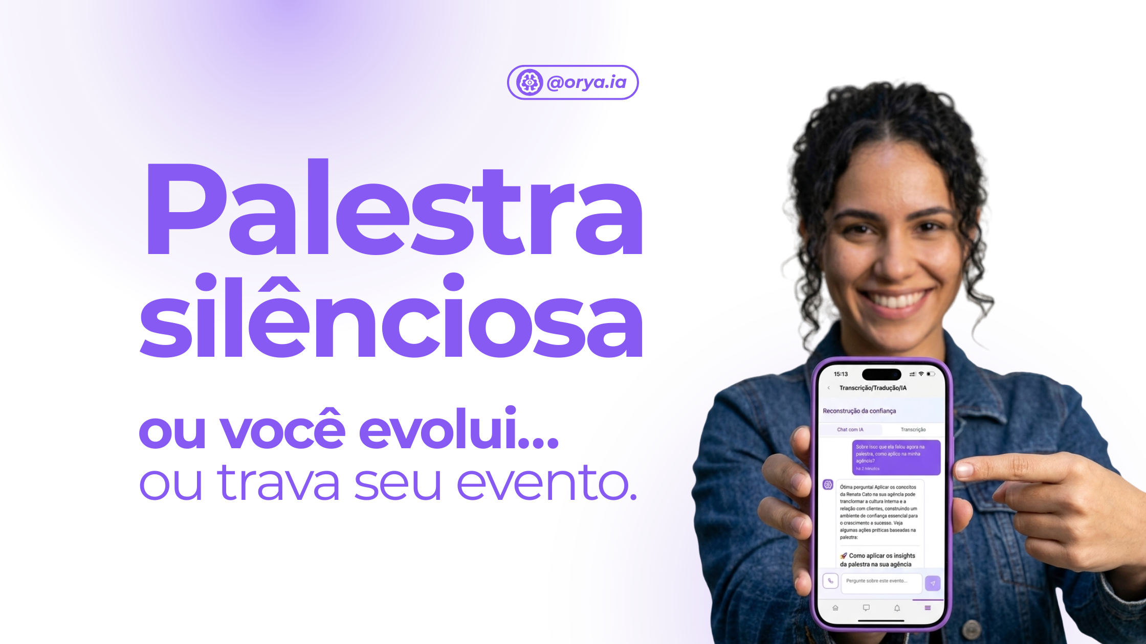 Palestra Silenciosa: a tendência que está transformando a experiência em eventos corporativos