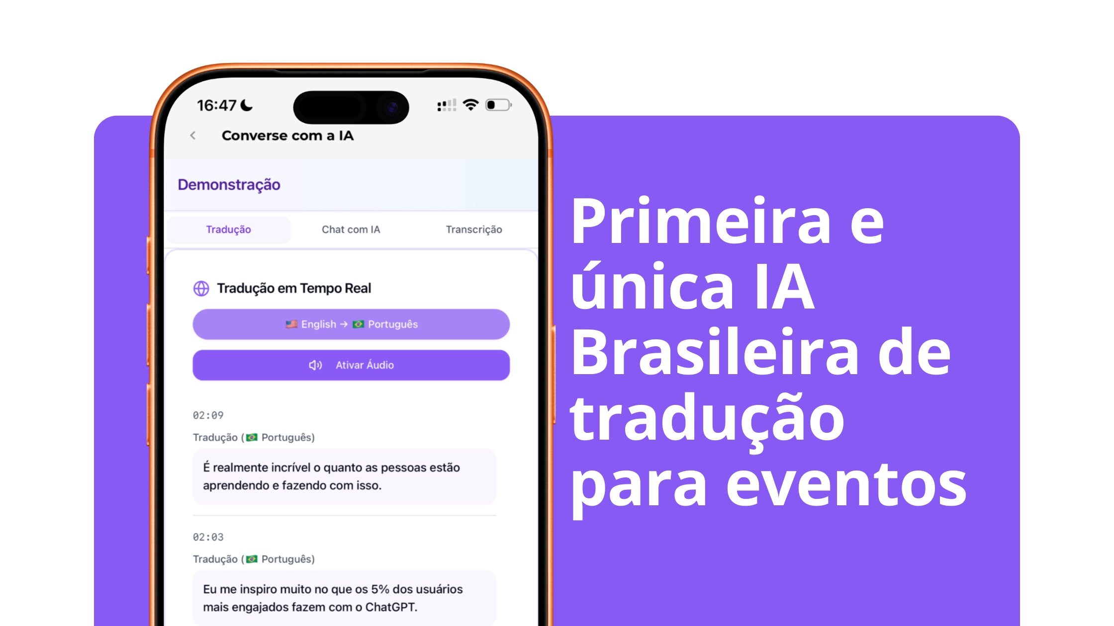 Orya: a única IA brasileira de tradução para eventos