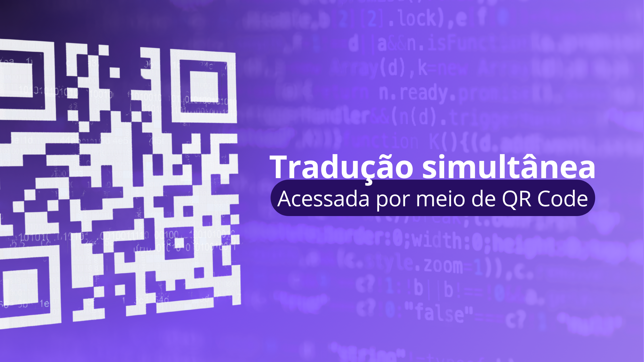 Orya via QR Code: Tradução simultânea